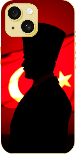Atatürk Türk Bayraklı
