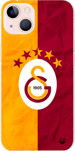 Galatasaray 5 Yıldızlı Şeffaf Telefon Kılıfı
