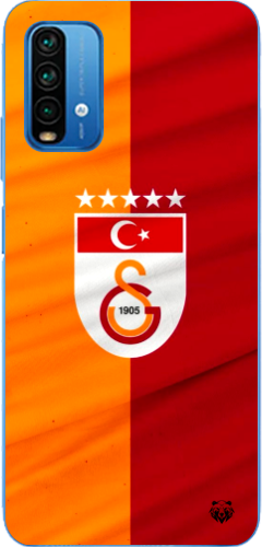 Galatasaray 5 Yıldızlı Türk Bayraklı Şeffaf Telefon Kılıfı